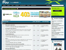 Tablet Screenshot of forum-webmaster.com